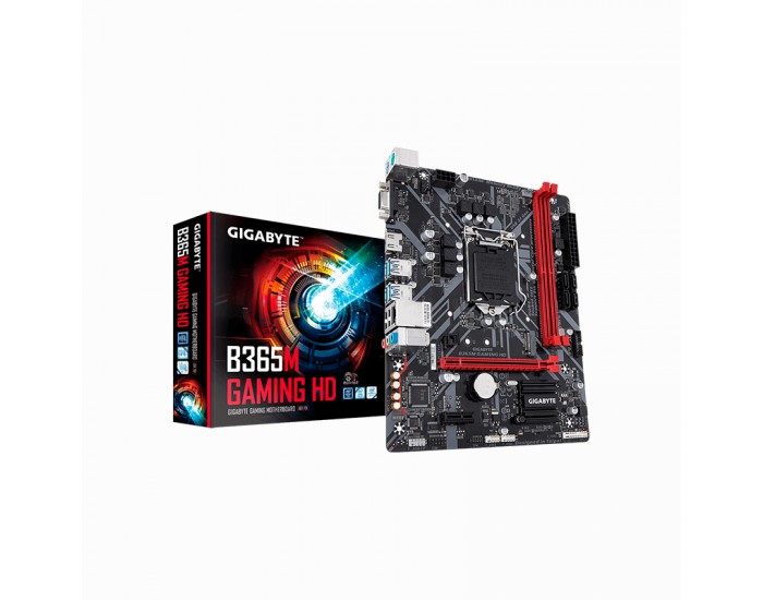 GIGABYTE MOTHERBOARD 365 (B365M GAMING HD)